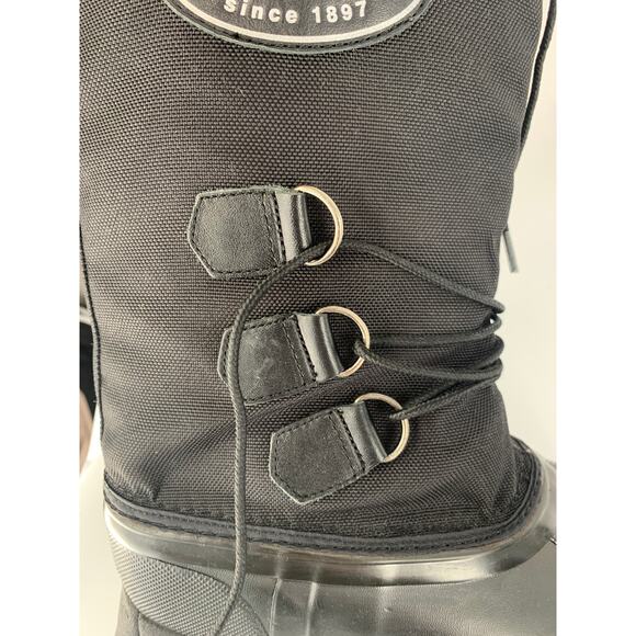 LaCrosse Pac Insulated Waterproof Snow Winter Boots Black Mens Size 7 Cushioned - Picture 12 of 12